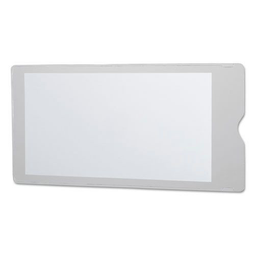 Sheet Protectors | Oxford 65049 Utili-Jac 4 in. x 9 in. Heavy-Duty Plastic Envelopes - Clear (50/Box) image number 0