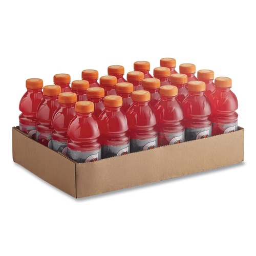 Beverages & Drink Mixes | Gatorade 30004 G-Series Perform 02 20 oz. Bottle Thirst Quencher - Fruit Punch (24/Carton) image number 0
