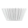 Coffee | BUNN 20104.0001 8 to 12 Cup Size Flat Bottom Coffee Filters (100/Pack) image number 4