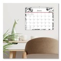 Notebooks & Pads | Blue Sky 100028 11 in. x 8.75 in. 12-Month (Jan-Dec 2026) Analeis Wall Calendar - White/Black/Coral Sheets image number 3