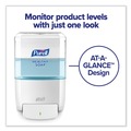 Soap Dispensers | PURELL 5030-01 ES4 4.88 in. x 8.8 in. x 11.38 in. 1,200 mL Push-Style Soap Dispenser - White (1/Carton) image number 3