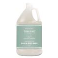 Skin Care & Hygiene | Diversified Hospitality Solutions 002294EA Terra Pure 1-Gallon Bottle Body Wash - Green Tea and Lemongrass Scent image number 0