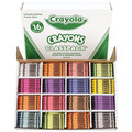 Arts & Crafts Supplies | Crayola 528016 16-Color Classpack Regular Crayons (800/Box) image number 1