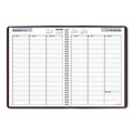 Notebooks & Pads | AT-A-GLANCE G520-14 12-Month: Jan 2026 to Dec 2026 11 in. x 8 in. Vertical-Column Format DayMinder Weekly Appointment Book - Burgundy Cover image number 1