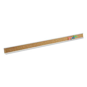  | Quartet 2004 1 in. x 24 in. Bulletin Bar - Brown/Silver