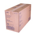 Food Trays, Containers, and Lids | Fabri-Kal 000000000009501020 Recycleware Flat Plug Fit Round Plastic Deli Container Lids - Clear (500/Carton) image number 2
