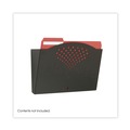 Office Filing Cabinets & Shelves | Safco 3170BL 12 in. x 3 in. x 9 in. Letter Size Steel Wall Pocket - Black image number 1