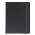 Notebooks & Pads | Samsill 71220 Slimline Leather-Look/Faux Reptile Trim Writing Pad Padfolio - Black image number 0