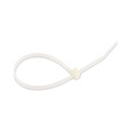 Office Cable Management | Tatco 22200 8 in. x 0.19 50 lbs. Nylon Cable Ties - Natural (1000/Pack) image number 3