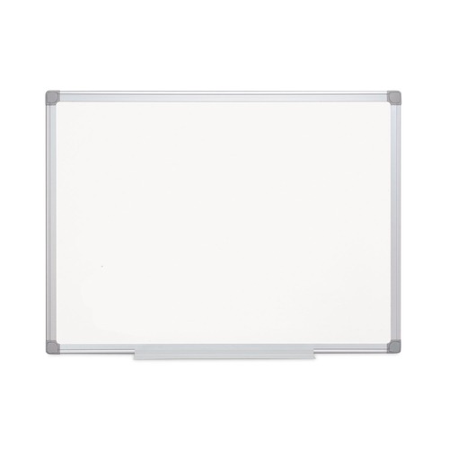 White Boards | MasterVision MA0307790 24 in. x 36 in. Aluminum Frame Earth Gold Ultra Magnetic Dry Erase Boards - White image number 0