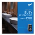 Skin Care & Hygiene | Scott 92145 5 in. x 5.25 in. x 8.38 in. 1000 mL Essential Manual Skin Care Dispenser - Black image number 9