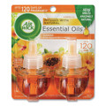 Odor Control | Air Wick 62338-85175 0.67 oz Scented Oil Twin Refill - Hawai'i Exotic Papaya/Hibiscus Flower (2/Pack) image number 0