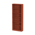 Office & Office Supplies | Alera ALEVA638232MC 31.75 in. x 14 in. x 80.25 in. Valencia Series 6-Shelf Bookcase - Medium Cherry image number 1