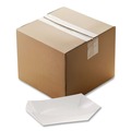 Food Trays, Containers, and Lids | Pactiv Corp. 000000000000023863 6 in. x 4 in. x 1.5 in. No. 12 Beers Tray Paper Paperboard Food Tray - White (300/Carton) image number 0