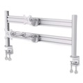 Monitor Stands | Tripp Lite DMSWKITTAA Slat Rail with Posts for Slat Wall System for 32-in TVs 8.1w x 5.7d x 5.51h Silver Supports 33 lb image number 2