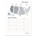 Notebooks & Pads | House of Doolittle 2626-02 8.75 in. x 6.78 in. 14-Month (Dec 2025-Jan 2027) Recycled Ruled Monthly Planner - Black Cover image number 2