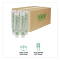 Labor Day Sale | Eco-Products EP-CC9S-GS 9 oz. GreenStripe Renewable and Compostable Cold Cups - Clear (1000/Carton) image number 4