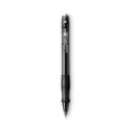 Pens | BIC RLC241-BK Gel-ocity Medium 0.7 millimeter Retractable Gel Pen Value Pack - Black Ink/Clear/Black Barrel (24/Pack) image number 1
