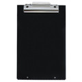 Clipboards | Saunders 21117 1.5 in. Clip Capacity Holds 8.5 in. x 11 in. Sheets Cruiser Mate Aluminum Storage Clipboard - Black image number 1