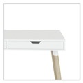 Office Desks & Workstations | Alera ALEWSS4824WB 47.24 in. x 23.62 in. x 29.53 in. Scandinavian Writing Desk - White/Beigewood image number 5
