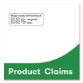 Cleaning Cloths | Cascades PRO W420 12 in. x 13 in. Tuff-Job S400 DRC Medium Wipers - White (18 Packs/Carton) image number 4