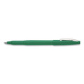 Pens | Pentel R100-D Rolling Writer Medium 0.8 millimeter Stick Rollerball Pen - Green Ink/Barrel (1-Dozen) image number 2