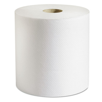 PAPER TOWELS AND NAPKINS | Marcal PRO P-708B 7.88 in. x 800 ft. 1-Ply 100 Percent Recycled Hardwound Roll Paper Towels - White (6/Carton)