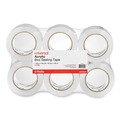 Tapes | Universal UNV53200 3 in. Core 1.88 in. x 110 Yards Deluxe General-Purpose Acrylic Box Sealing Tape - Clear (6/Pack) image number 0