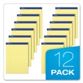 Notebooks & Pads | Ampad 20-220 8.5 in. x 11.75 in. Wide/Legal Ruled Perforated Writing Pads - Canary Yellow (1-Dozen) image number 4