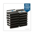 Cutlery | Dixie DUSSPF5 SmartStock Tri-Tower Dispensing System Polypropylene Cutlery Mediumweight Plastic Fork - Black (960/Carton) image number 2