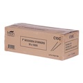  | Eco-Products NT-ST-C10C 7 in. Renewable Wooden Stir Sticks (10 Packs/Carton) image number 1