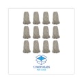  | Boardwalk BWK232C 32 oz. Cotton Fiber Premium Standard Head - White (12/Carton) image number 3