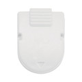Back to School Sale | Advantus 75356 0.25 in. Jaw Capacity Magnetic/Adhesive Clips - White (20/Box) image number 0