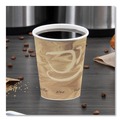 Cups and Lids | SOLO 370MS-0029 Mistique Design 10 oz Single Sided Poly Paper Hot Cups (50/Bag, 20 Bags/Carton) image number 4