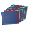 File Folders | Pendaflex 40144 8.5 x 11 Poly 1/3-Cut Top Tab January-December File Guides - Assorted Colors (12/Set) image number 3