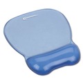 Mouse Pads & Wrist Support | Innovera IVR51430 8-1/4 in. x 9-5/8 in. Nonskid Base Gel Mouse Pad with Wrist Rest - Blue image number 0