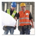 Label & Badge Holders | Avery 74461 3.5 in. x 2.25 in. Top Load Clip-Style Badge Holder with Laser/Inkjet Insert - White (100/Box) image number 3
