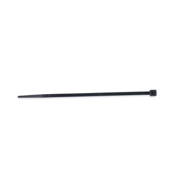 CABLE MANAGEMENT | Tatco 22500 18 lbs. 4 in. x 0.06 in. Nylon Cable Ties - Black (1000/Pack)