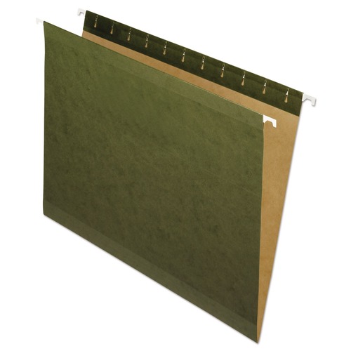 File Folders | Pendaflex 04152 Reinforced Hanging File Folders - Letter Size/Standard Green (25/Box) image number 0