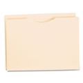 File Jackets & Sleeves | Pendaflex 22100EE 1 in. Expansion 2-Ply Letter Size Reinforced File Jackets - Manila (50/Box) image number 2