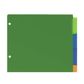 Dividers & Tabs | Avery 11900 Big Tab 11 in. x 8.5 in. 5-Tab Insertable Plastic Dividers - Assorted (1-Set) image number 3