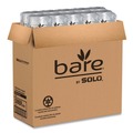 Food Service | SOLO DM8R-0090 Bare Eco-Forward 4.6 in. Diameter x 1.8 in. h 8 oz ProPlanet Seal Plastic RPET Deli Containers - Clear (500/Carton) image number 0