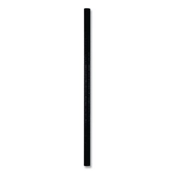  | Hoffmaster 61612099 5.75 in. Aardvark Paper Straws - Black (3200/Carton)