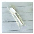 Cutlery | Boardwalk BWKSPOONWHPS Heavyweight Wrapped Polystyrene Teaspoon Cutlery - White (1000/Carton) image number 5