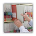 File Folders | Smead 37705 1 in. Expansion End Tab Pressboard Classification Folders with 2 SafeSHIELD Coated Fasteners - Legal Size/Gray-Green (25/Box) image number 5