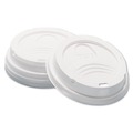 Just Launched | Dixie D9538 8 oz. Dome Hot Drink Lids - White (1000/Carton) image number 0