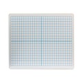 White Boards | Flipside 11200 12 in. x 9 in. Computational Grid Format Graphing 2-Sided Dry Erase Board - White Surface (12/Pack) image number 0