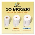 Paper Towels and Napkins | Bounty 80810311 Essentials Select-A-Size Kitchen Roll Paper Towels 2-Ply 108 Sheets/Roll 24 Rolls/Carton image number 4