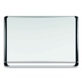 White Boards | MasterVision MVI270201 Gold Ultra 72 in. x 48 in. Magnetic Dry Erase Boards - White Surface/Black Aluminum Frame image number 1