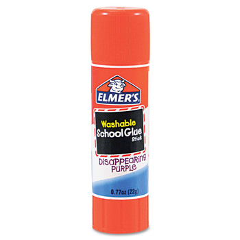 ADHESIVES AND GLUES | Elmer's E524 0.77 oz. School Glue Stick - Dries Clear